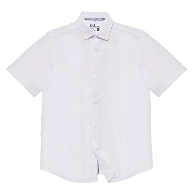 Рубашка школьная для мальчика Deloras C71855S белая 1